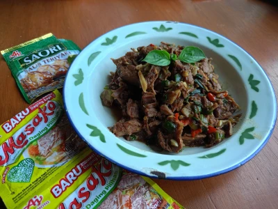 Oseng Daging Sapi Teriyaki ala SAORI®