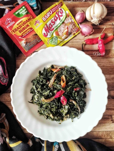 Oseng Daun Singkong Teri Terasi