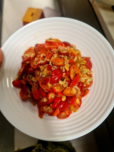 Oseng Kulit Melinjo