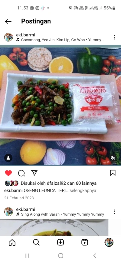 Oseng Leunca Teri