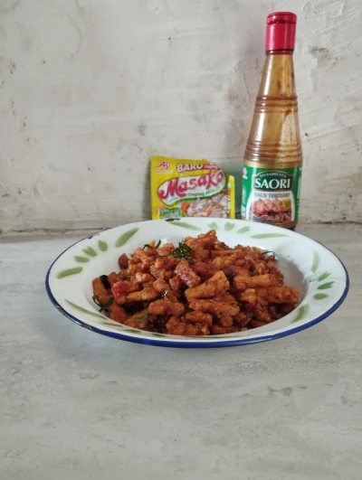 Oseng Tempe Daun Jeruk