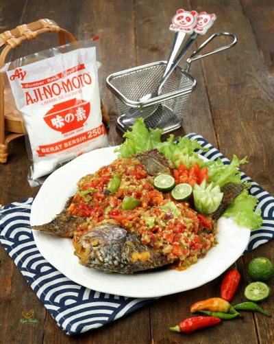 Pecak Ikan Nila khas Betawi