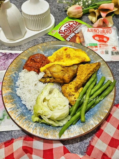 Pecel Ayam Versi Diet