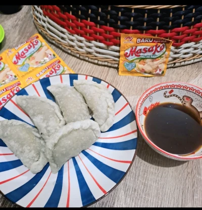 Pempek Pastel isi pepaya muda