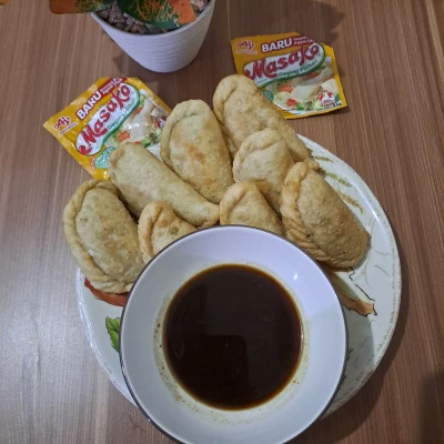Pempek pistel isi labu siam