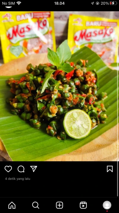 PENCOK KACANG PANJANG