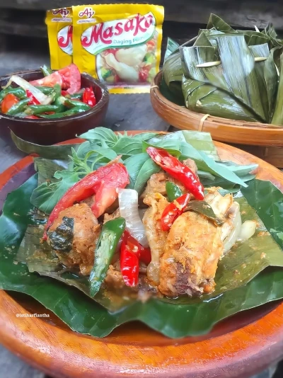 Pepes Ayam Kemangi