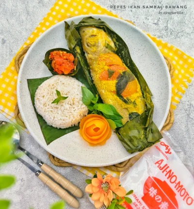 Pepes Ikan Sambal Bawang