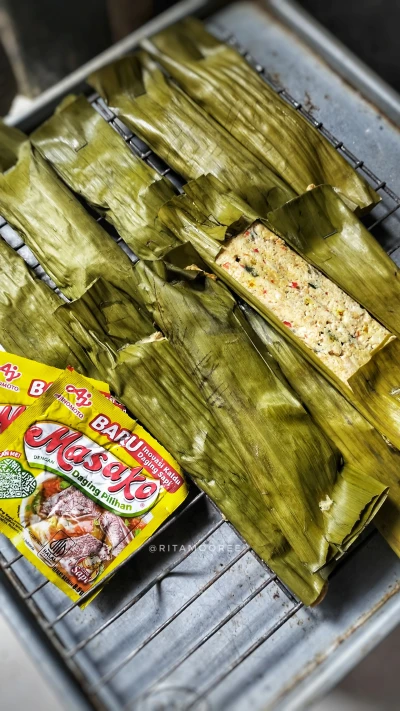Pepes Tahu Kemangi