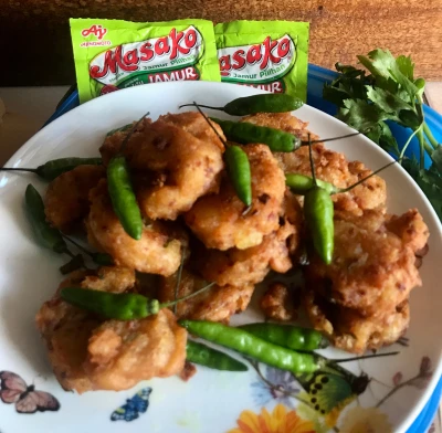 Perkedel kentang kornet
