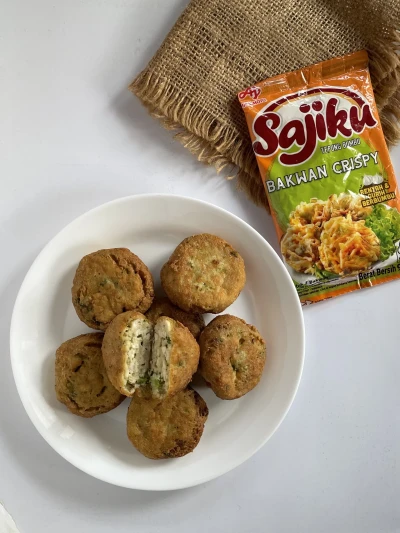 Perkedel Tahu Brokoli ala Sajiku