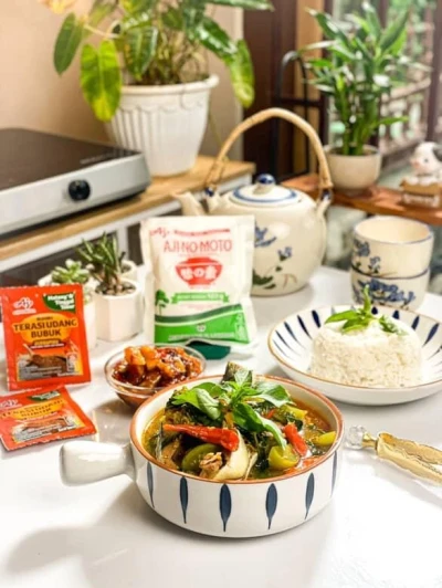 PINDANG PATIN SAMBAL NANAS ala AJI-NO-MOTO