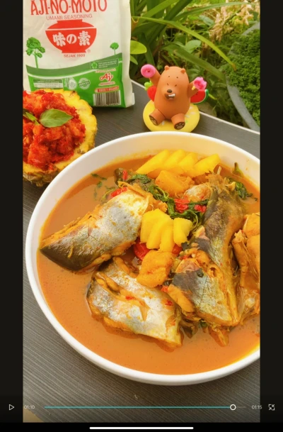 Pindang Patin Sambal Nanas ala AJI-NO-MOTO®