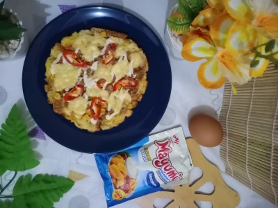 Pizza Tuna Roti Tawar
