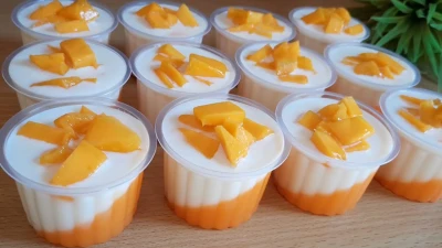 Puding mangga
