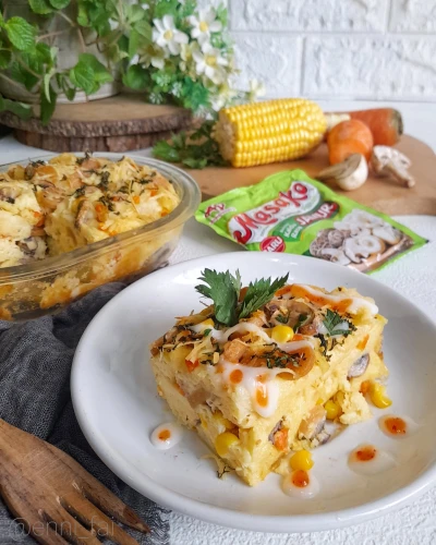 Puding Roti Sayur