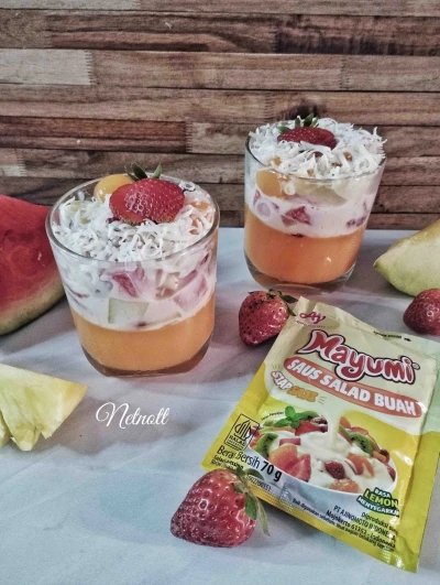 Puding Salad Buah Mayumi