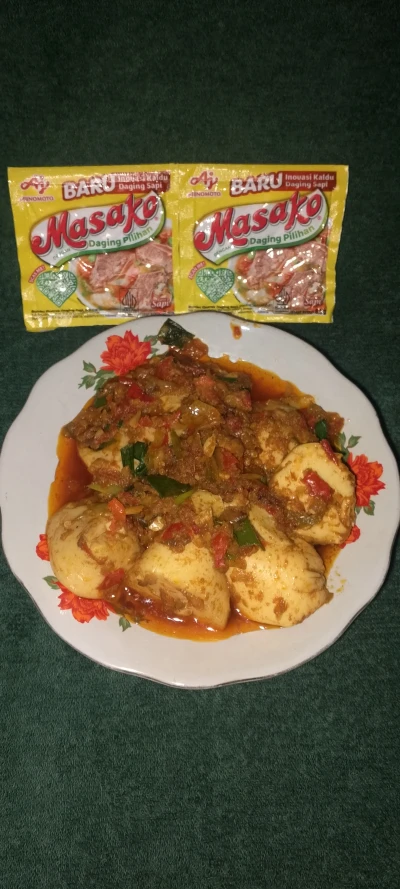 Putih telur bumbu cabe