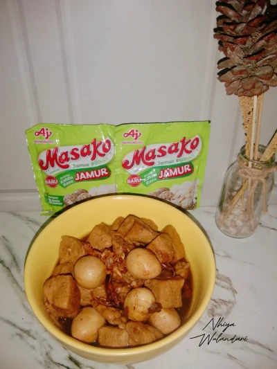 Puyuh Tahu Tempe Kecap ala Masako