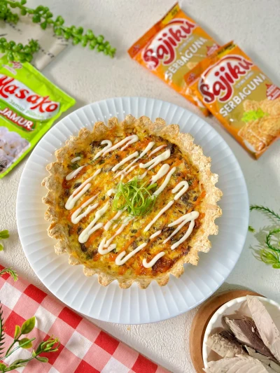 Quiche Tempe Ikan Tongkol