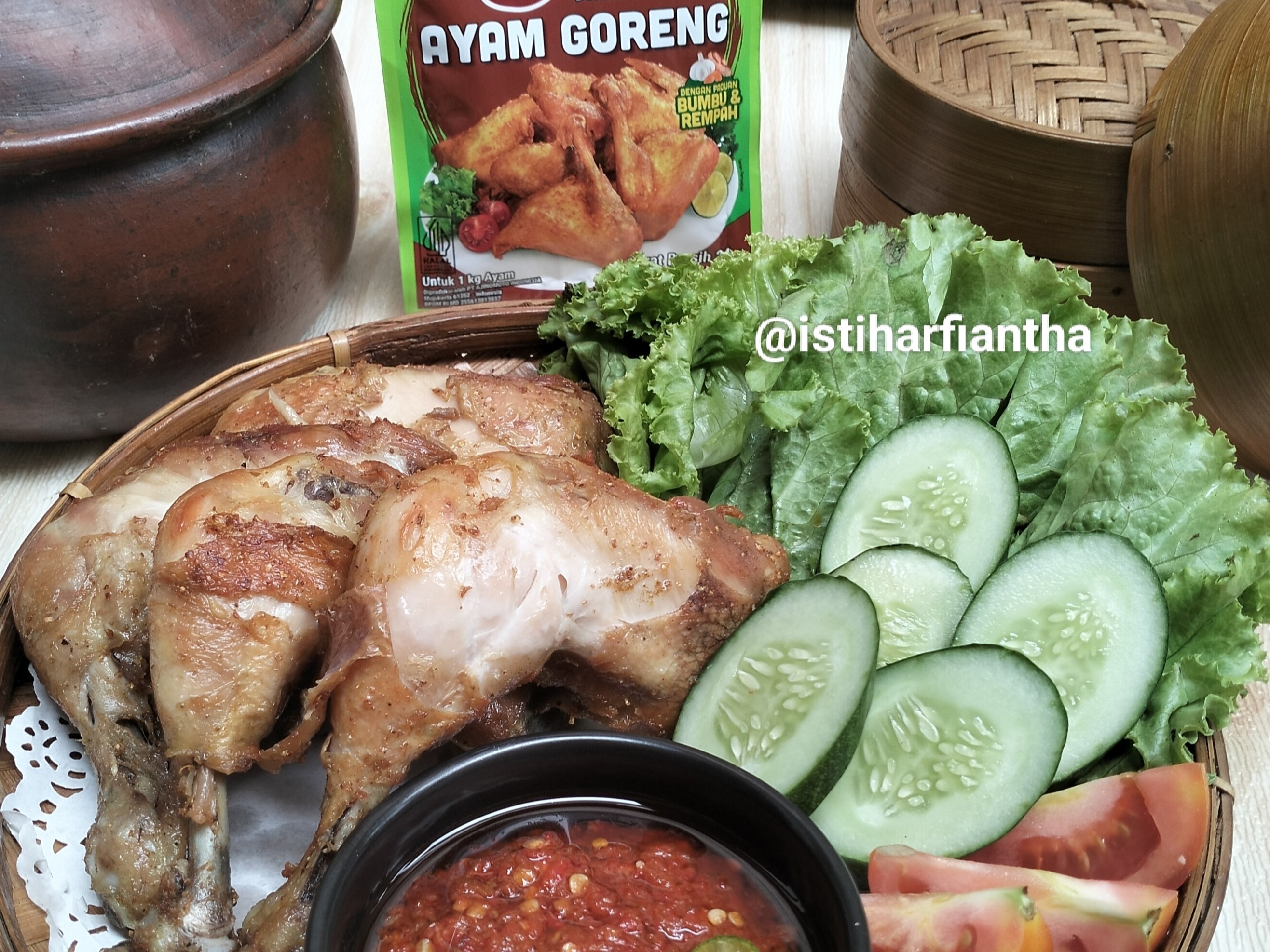 Recook Ayam Goreng Sambal Terasi ala Sajiku®