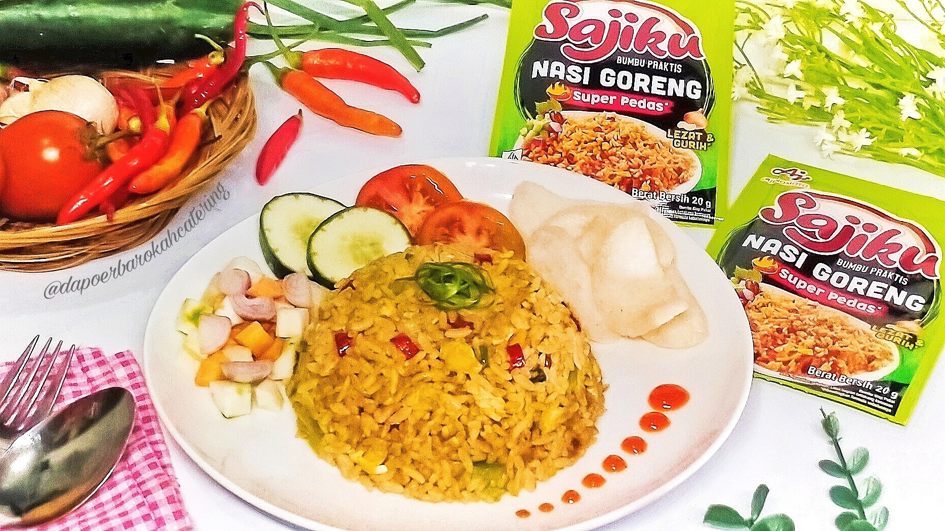 Recook Nasi Goreng Super Pedas ala Sajiku®