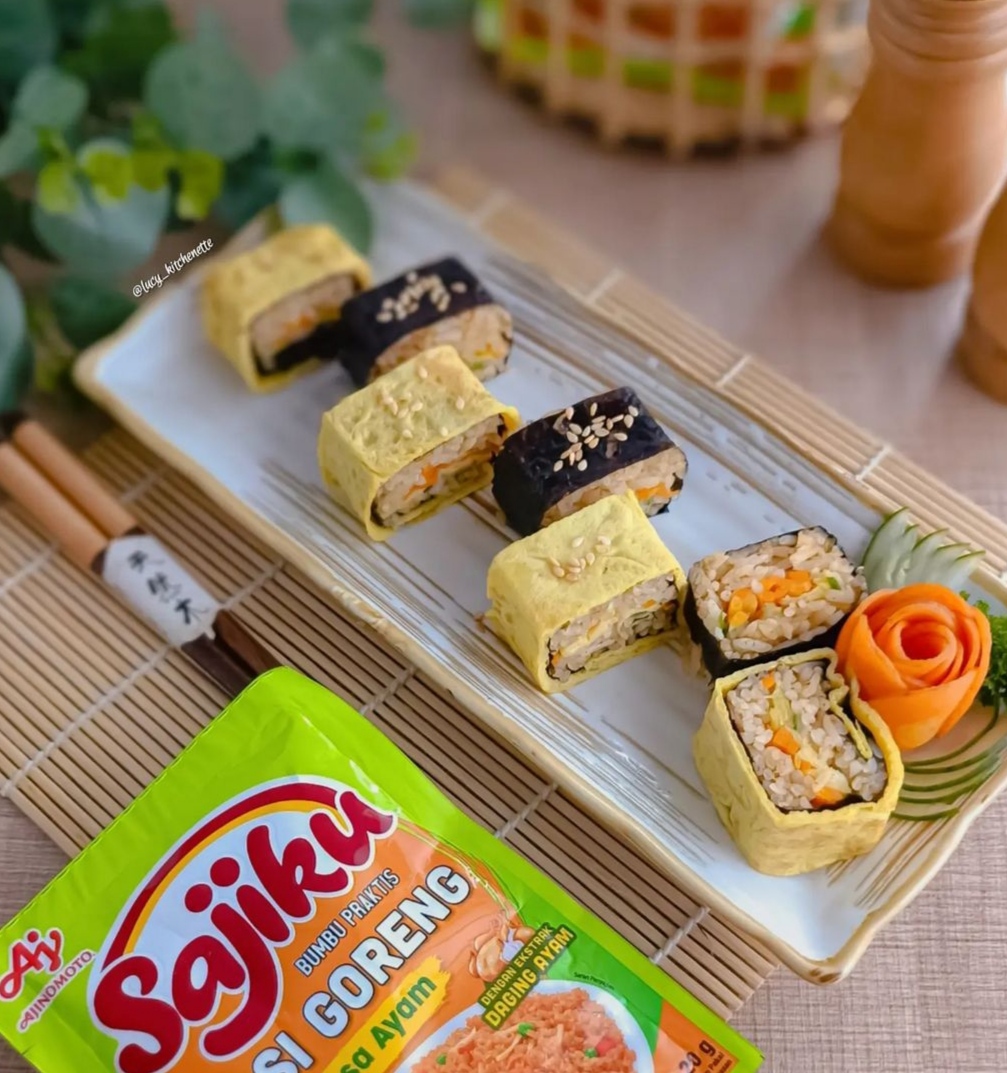 Recook Nasi Goreng Sushi ala Sajiku®