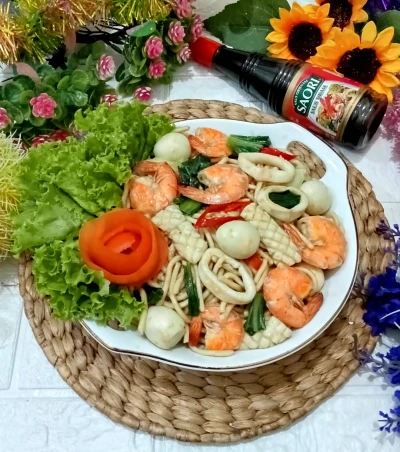 Resep Mie Goreng Seafood SAORI: