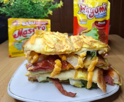 Resep Roti Telur Bumbu Masako