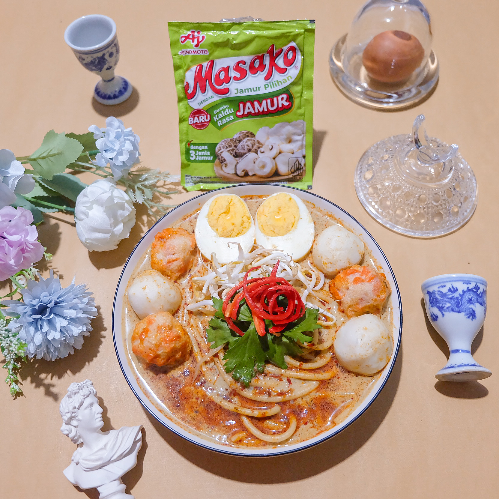 RESEP SPAGHETTI LAKSA SINGAPORE