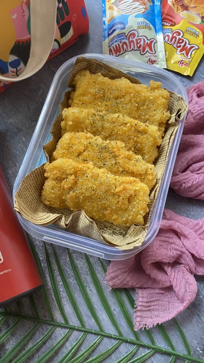 Roti Goreng Sosis Mayo