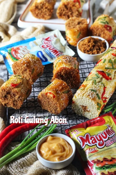 Roti Gulung Abon