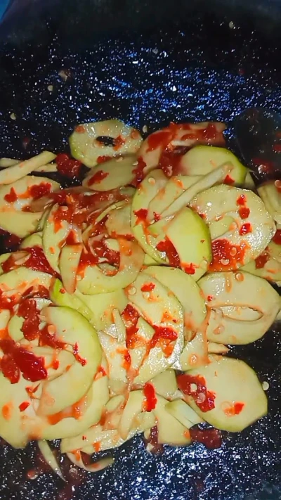 Rujak kuah cabe