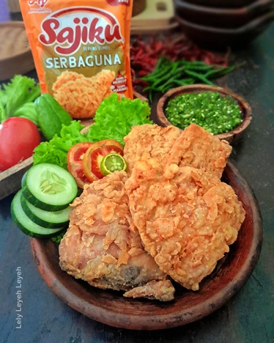 SAJIKU AYAM PENYET CABE IJO