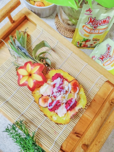 Salad Buah Happy Mayumi® ala Mami Abe