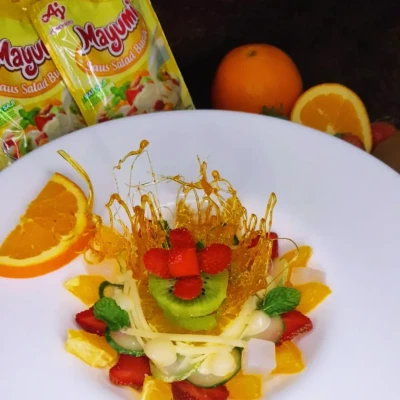 Salad Buah Happy Mayumi Recook Challenge Ala Mami Abe