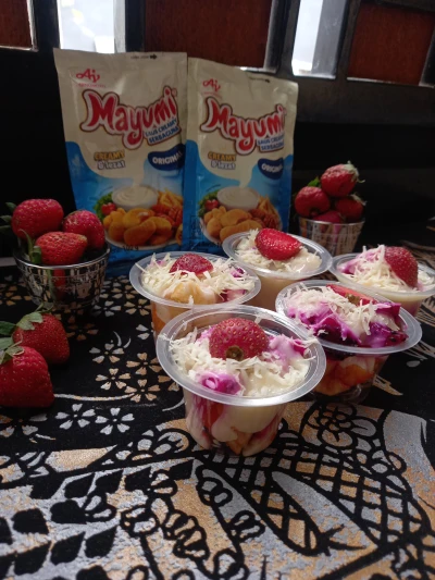 Salad buah Mayo ala MAYUMI