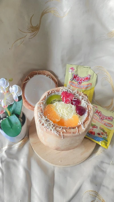 Salad buah mayumi ala abe
