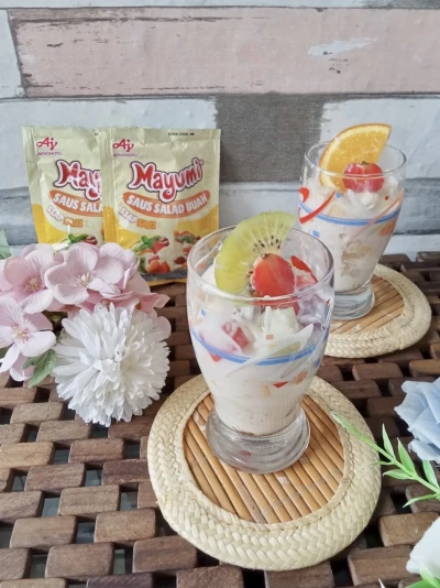 Salad Buah - recook Dapur Mami Abe