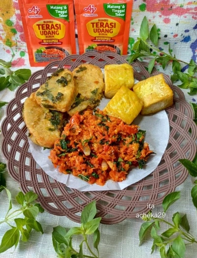 Sambal Bajak Kemangi Terasi Udang Ajinomoto