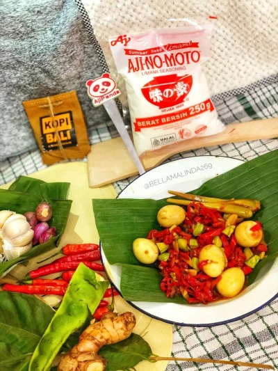 SAMBAL GORENG JAMBLANG PETAI TELUR PUYUH