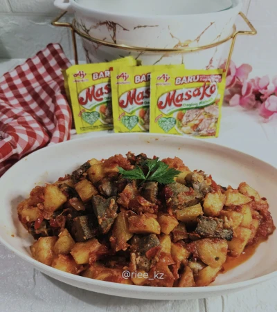 Sambal goreng kentang hati sapi ala masako
