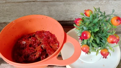 Sambal Ikan asin layur