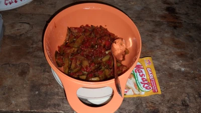 Sambal jengkol iris