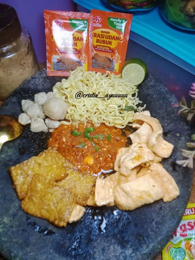 Sambal Kencur Ala Ajinamoto ®Terasi Bubuk