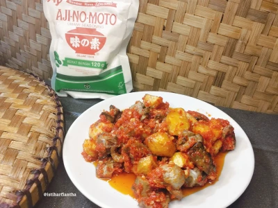 Sambal Kentang Hati Ampela