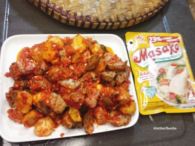 Sambal Kentang Hati Ampela
