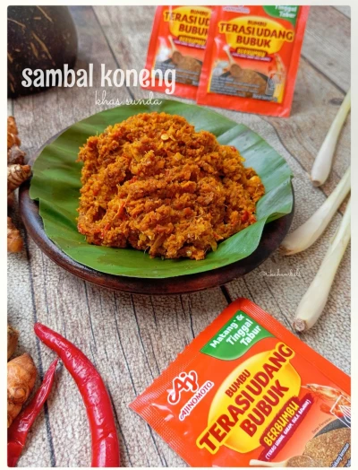 Sambal Koneng khas Sunda
