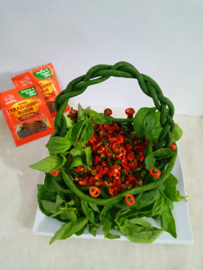 SAMBAL PENCOK KACANG PANJANG