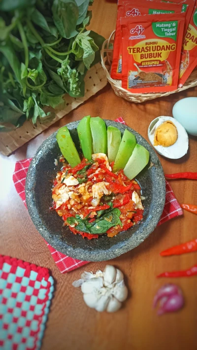 Sambal Telor Asin